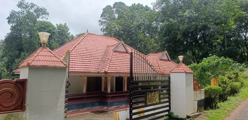 2400 SqFt House in 25 Cents of Land for Sale Near Devi Temple Kummannoor