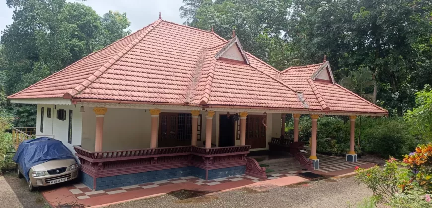 2400 SqFt House in 25 Cents of Land for Sale Near Devi Temple Kummannoor