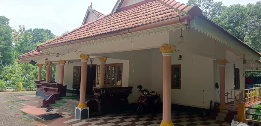 2400 SqFt House in 25 Cents of Land for Sale Near Devi Temple Kummannoor