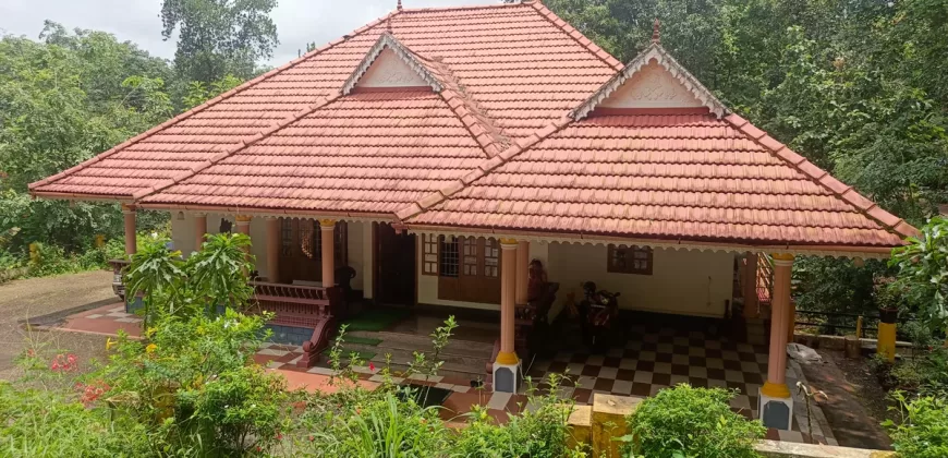 2400 SqFt House in 25 Cents of Land for Sale Near Devi Temple Kummannoor
