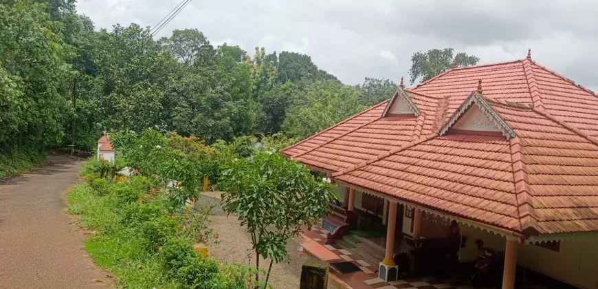 2400 SqFt House in 25 Cents of Land for Sale Near Devi Temple Kummannoor